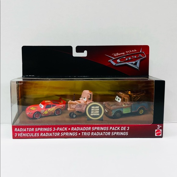 Disney Pixar Cars radiator springs 3-pack - Picture 1 of 1